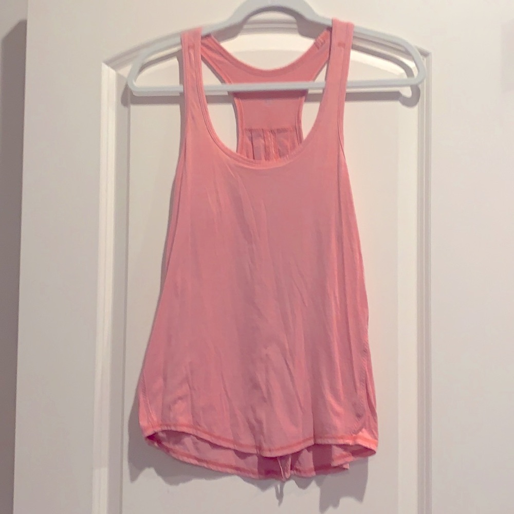 Lululemon split coral tank
